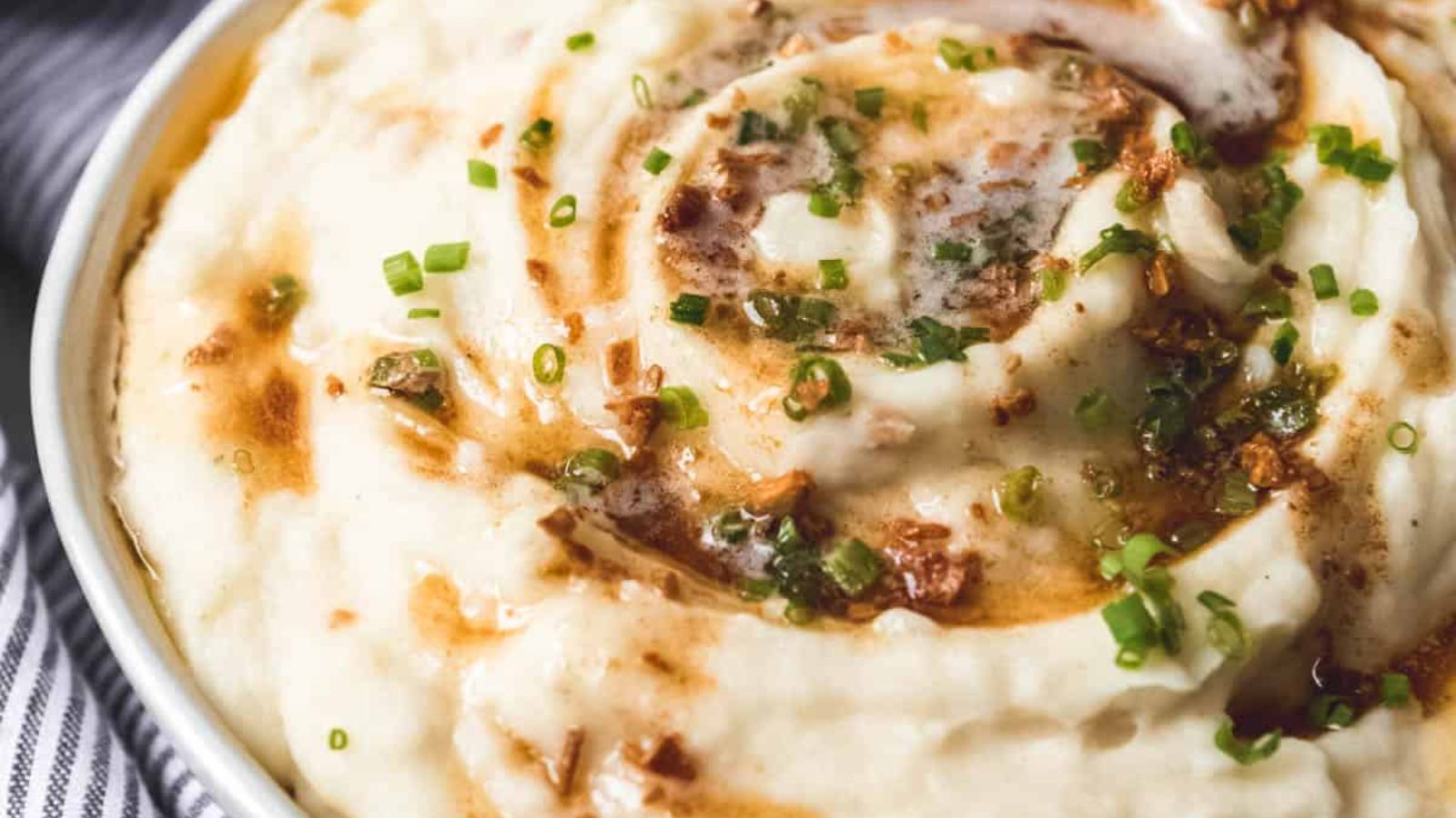 Garlic Brown Butter Mashed Potatoes