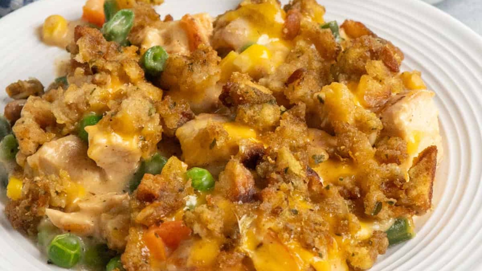 Chicken Stuffing Casserole