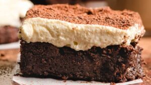 Tiramisu Brownies