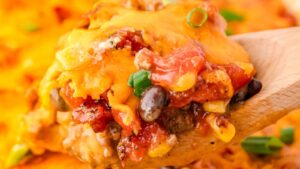 Taco Hash Brown Casserole