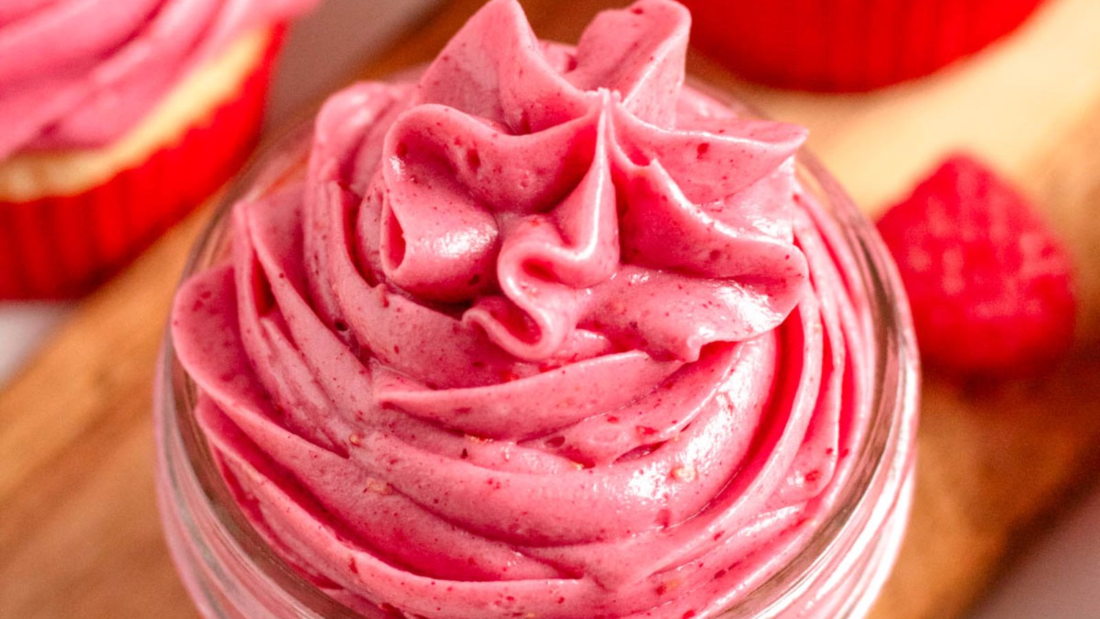 Raspberry Cream Cheese Frosting