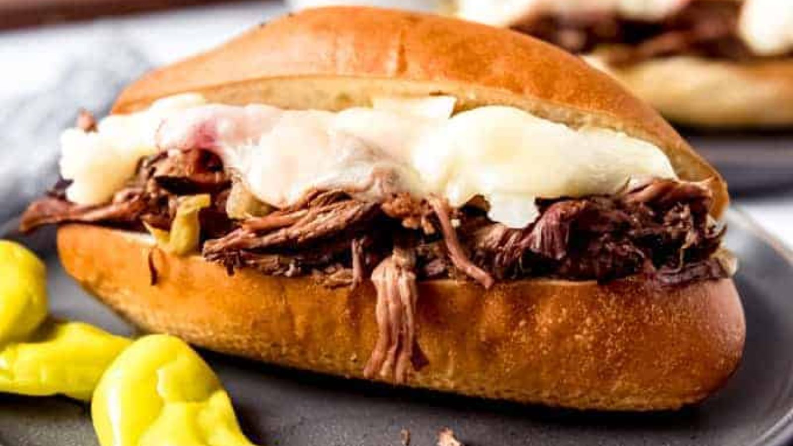 Crock Pot Italian Beef Sandwiches