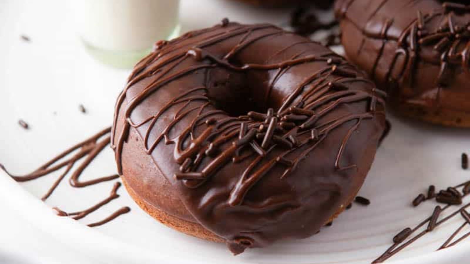 Baked Chocolate Donuts