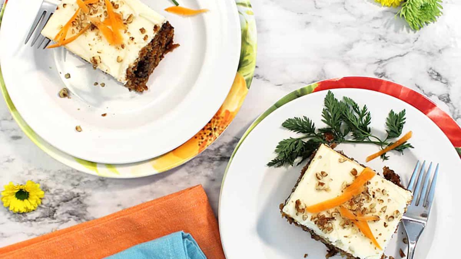 Carrot Sheet Cake with Buttermilk Glaze