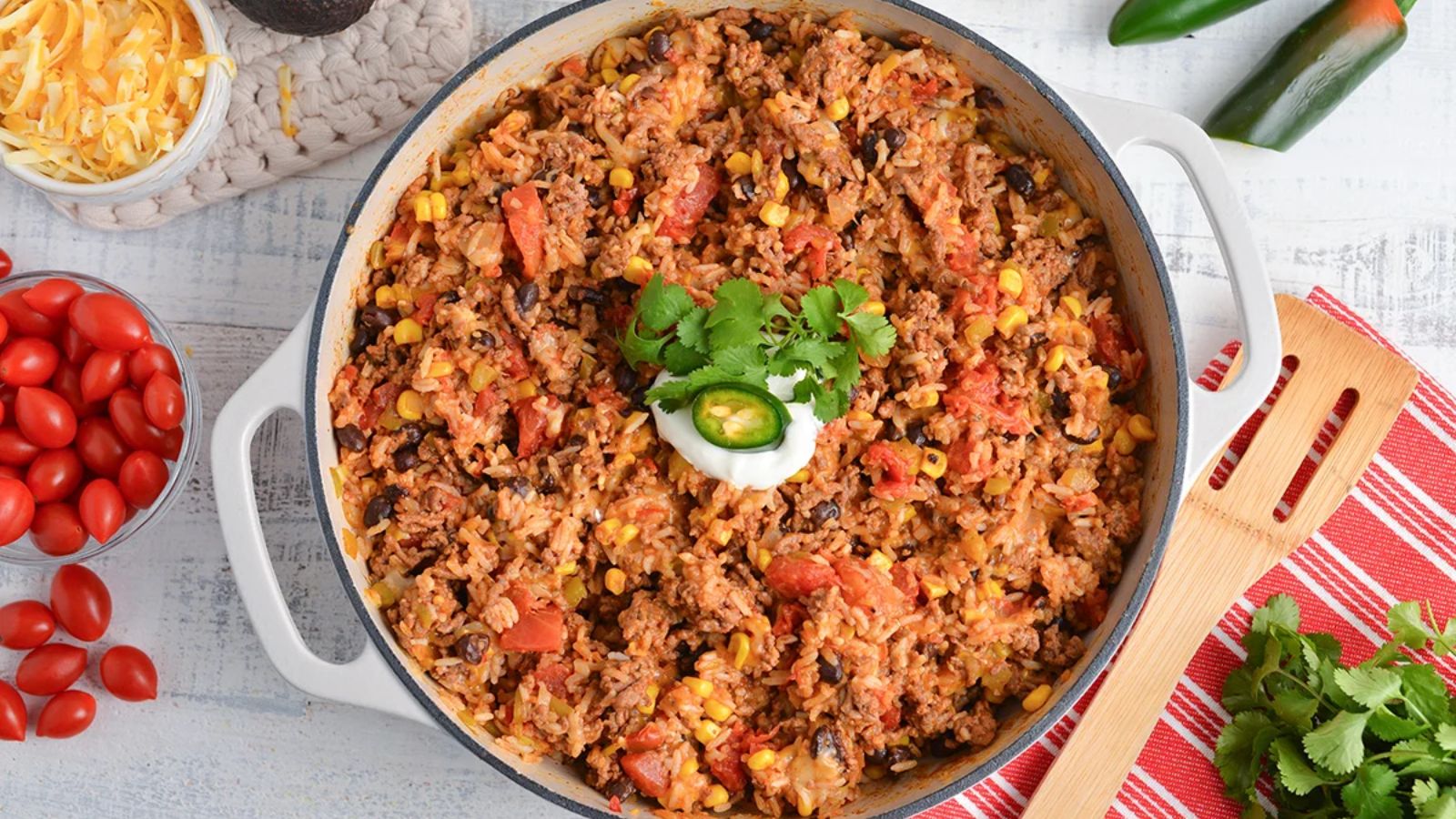 Mexican Ground Beef Casserole