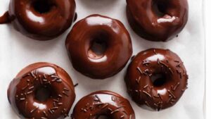 Baked Chocolate Donuts