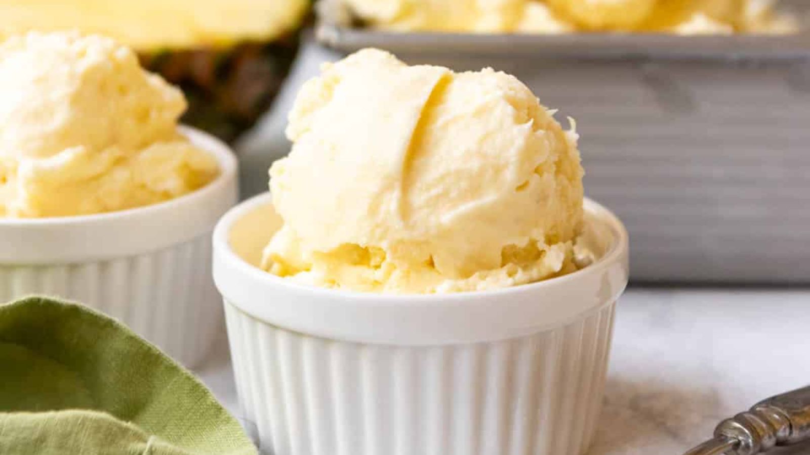 Pineapple Ice Cream