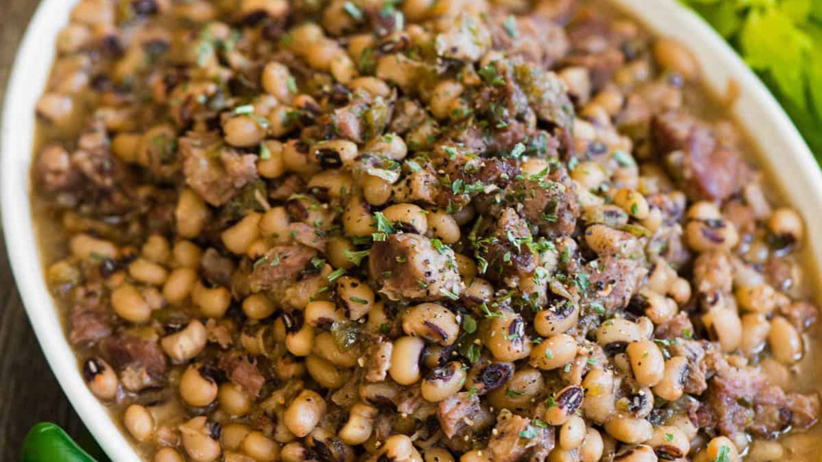 Instant Pot Black Eyed Peas