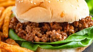 3 Ingredient Sloppy Joes