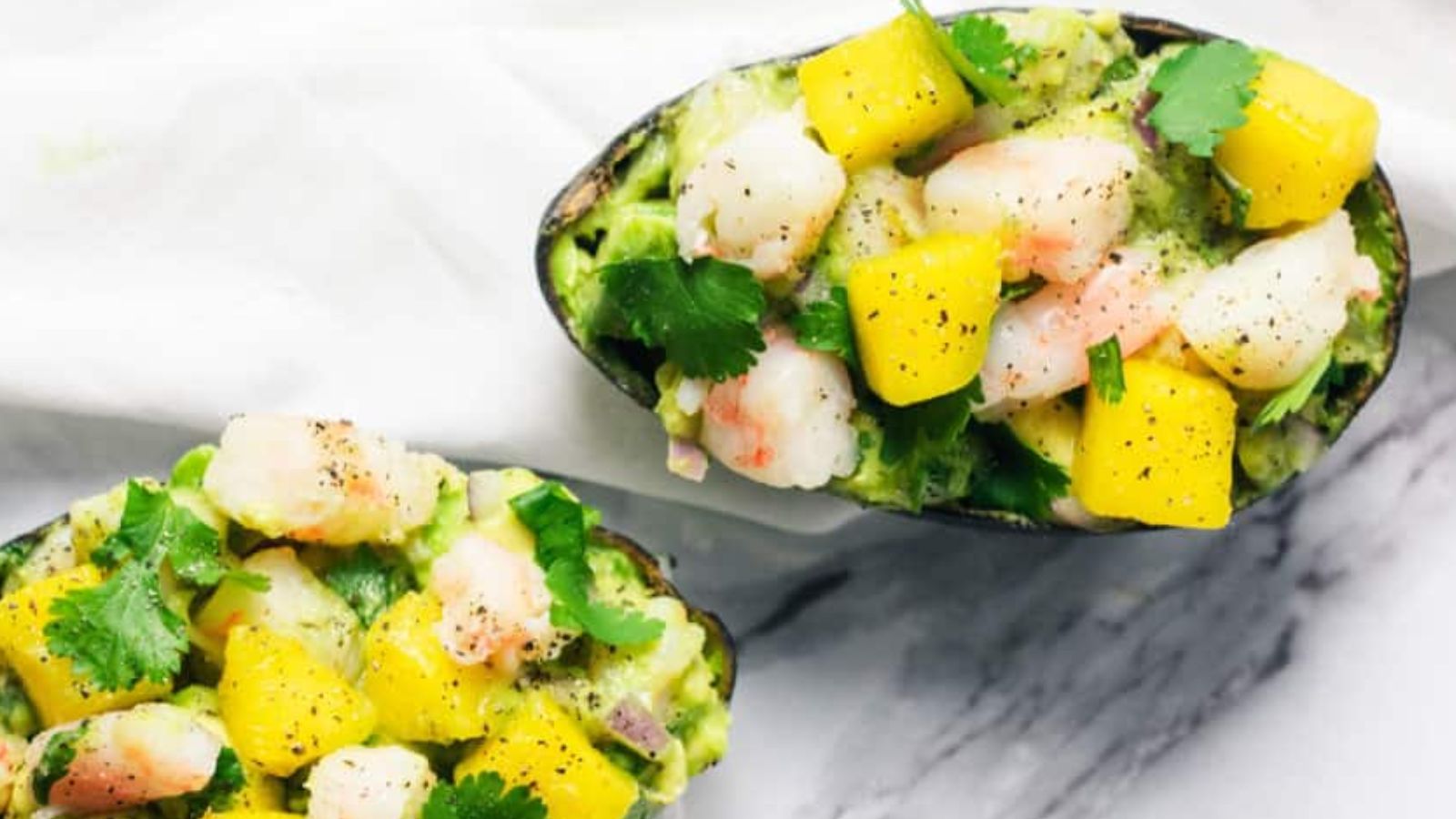 Tropical Stuffed Avocados