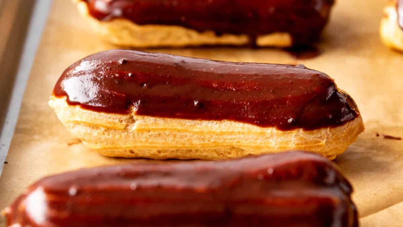 Classic Homemade Eclairs