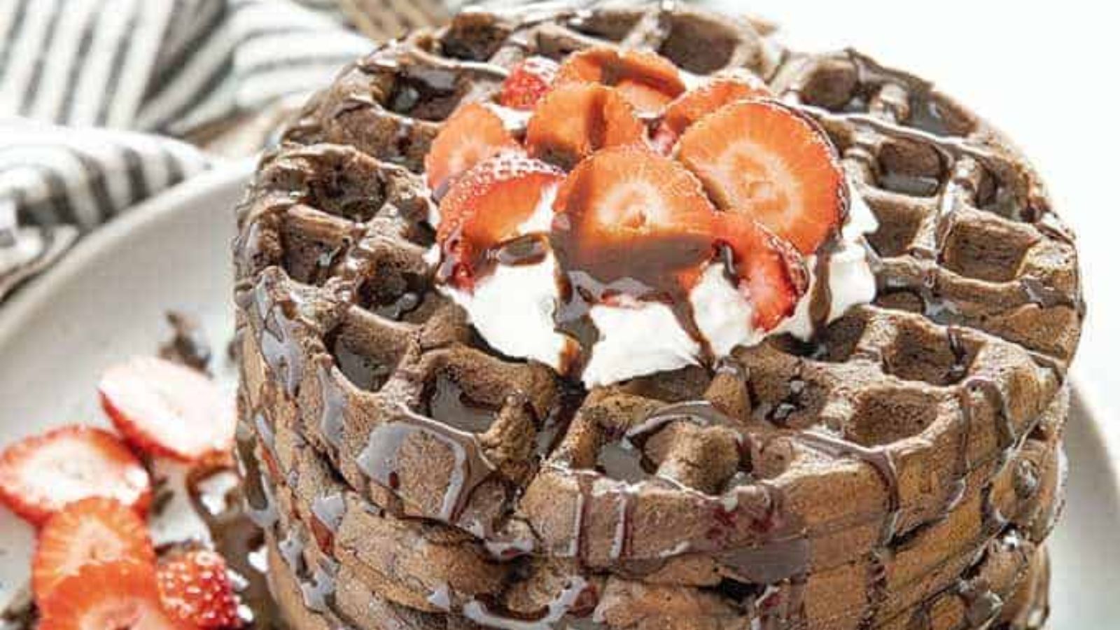 Perfect Chocolate Waffles