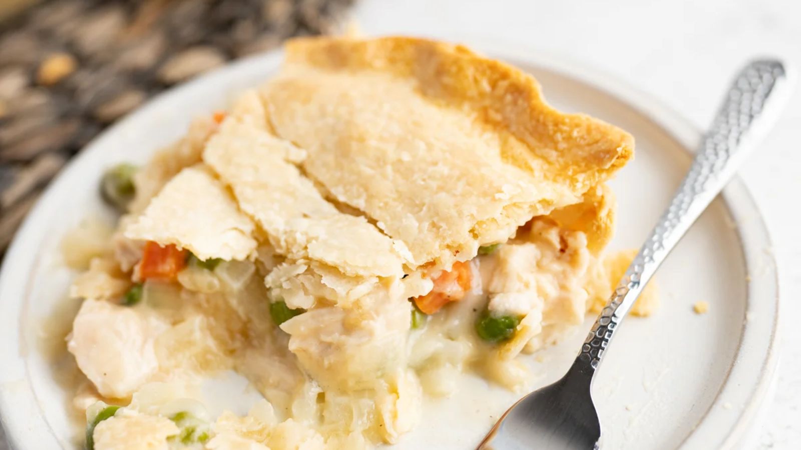 Chicken Pot Pie with Rotisserie Chicken