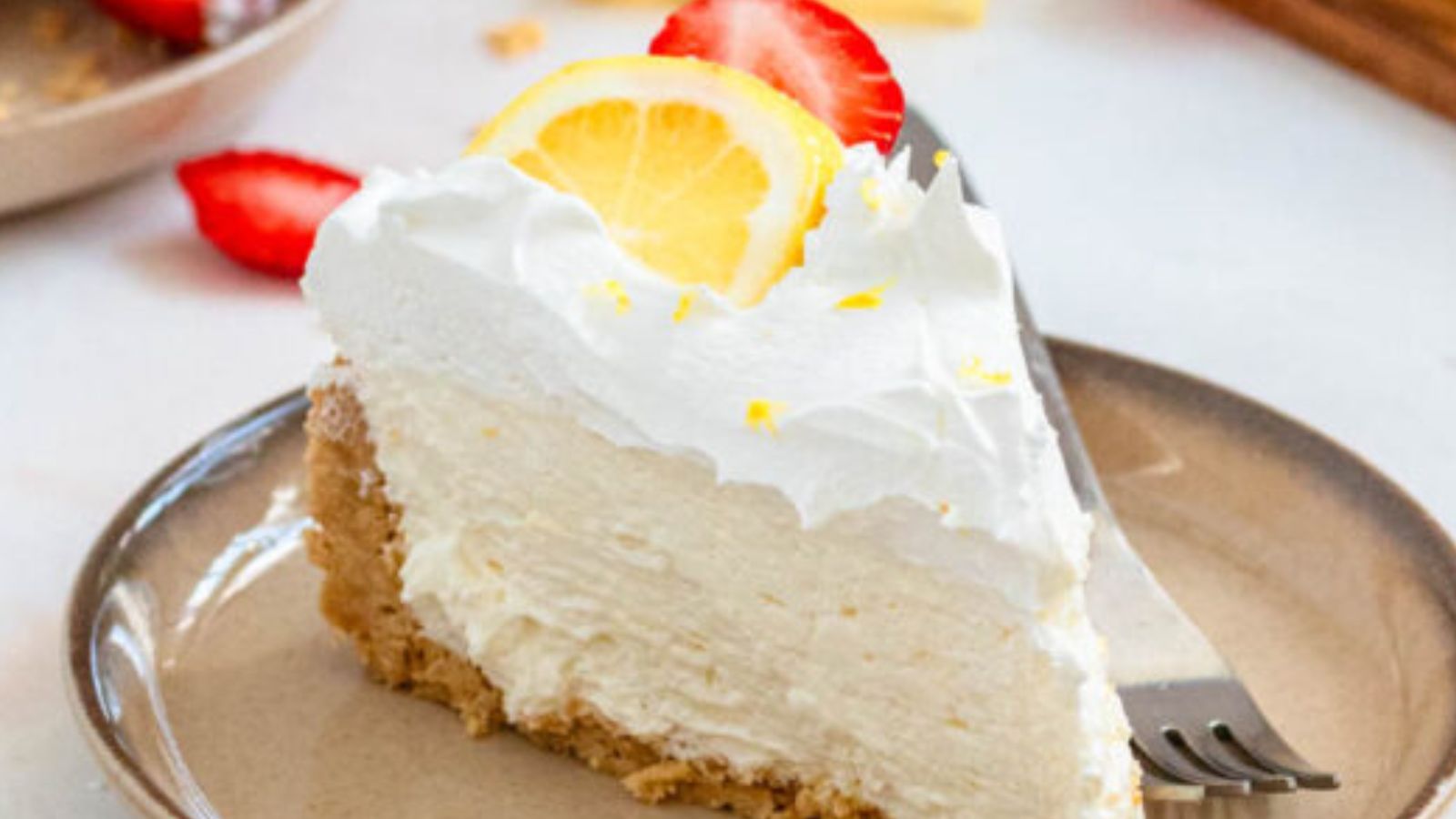 No-Bake Lemon Cheesecake