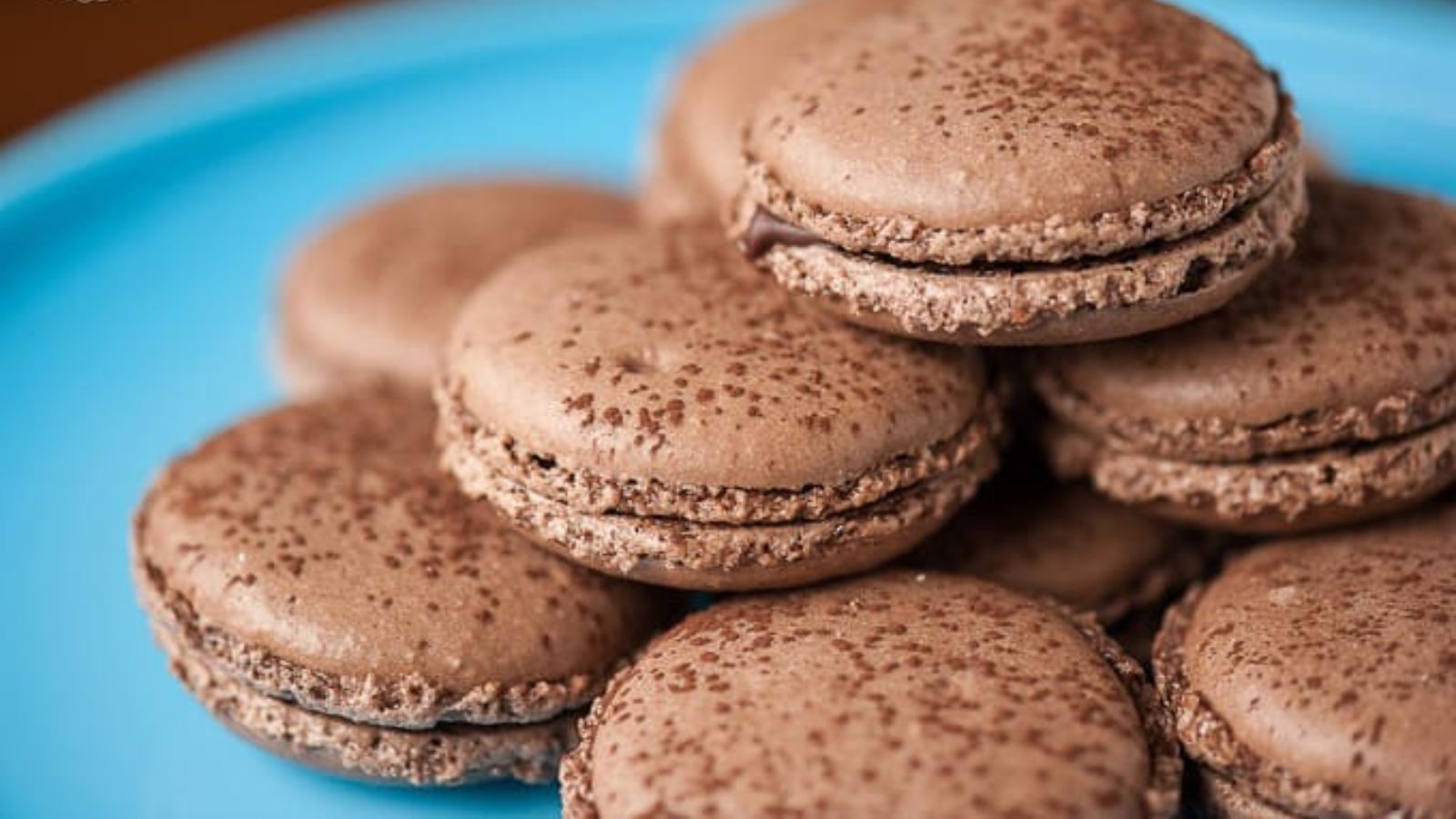 Chocolate French Macarons