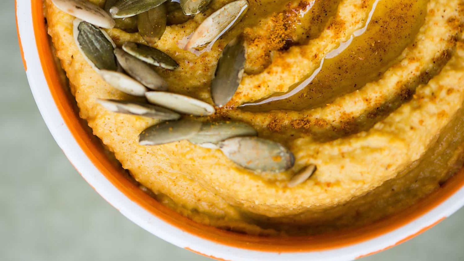 Pumpkin Curry Hummus