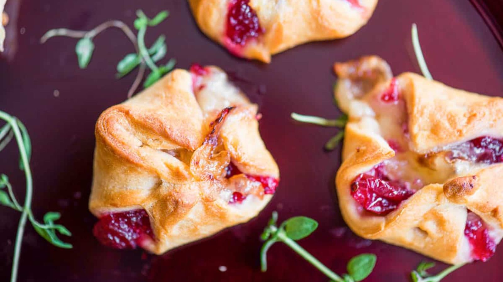 Cranberry Brie Bites