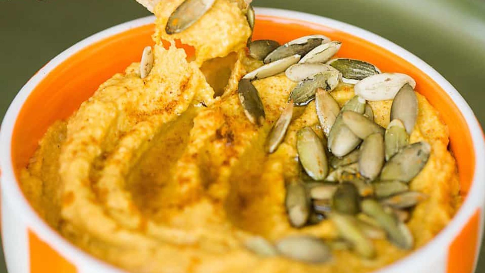 Pumpkin Curry Hummus