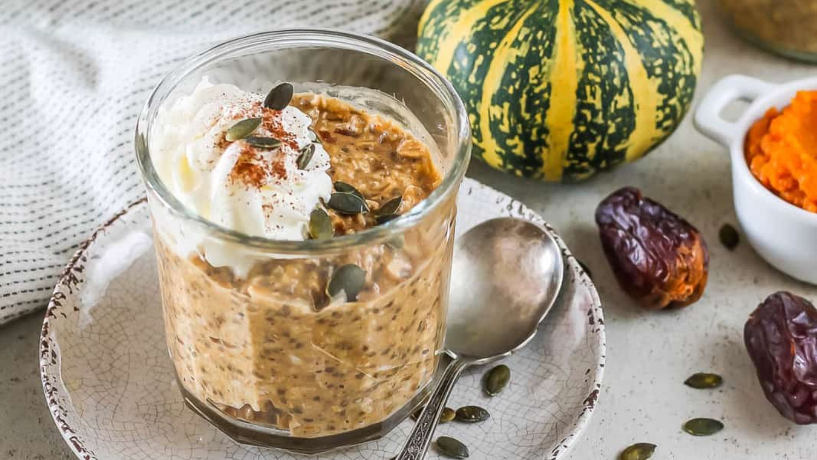 Pumpkin Overnight Oats