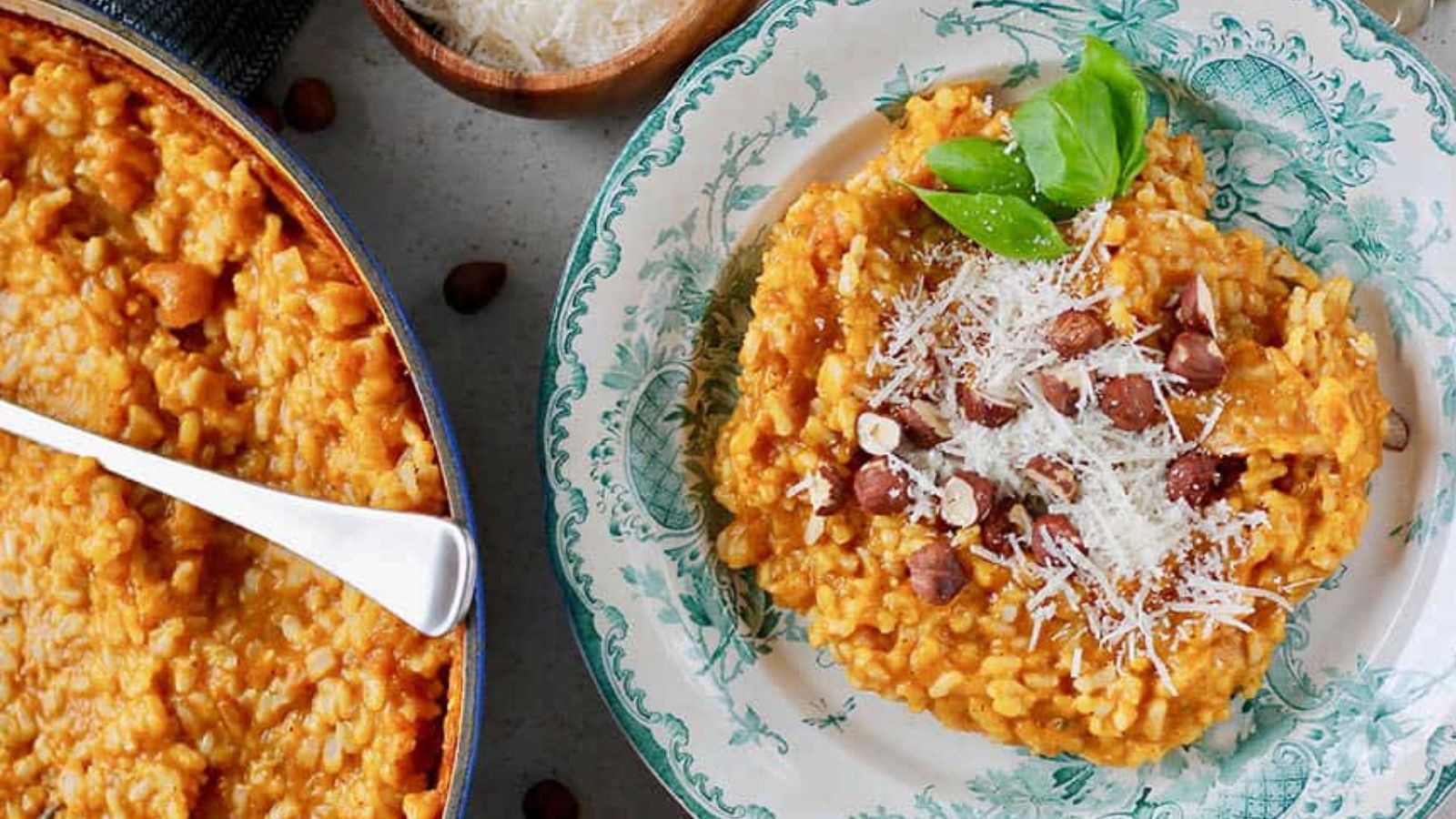 Baked Pumpkin Risotto