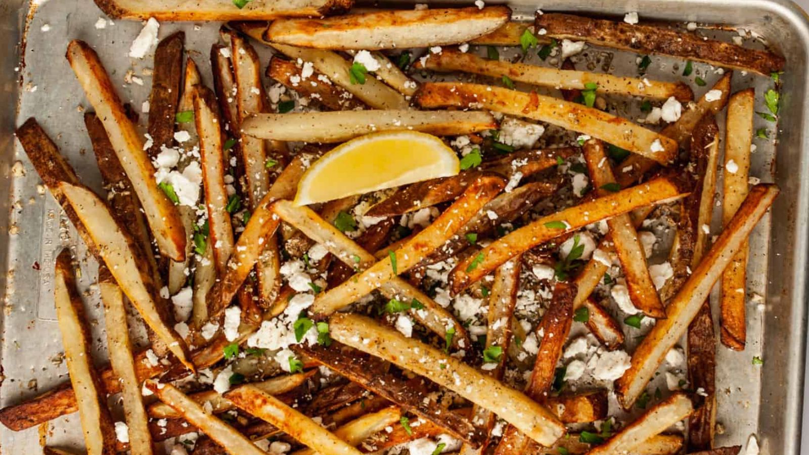 Baked Greek Fries