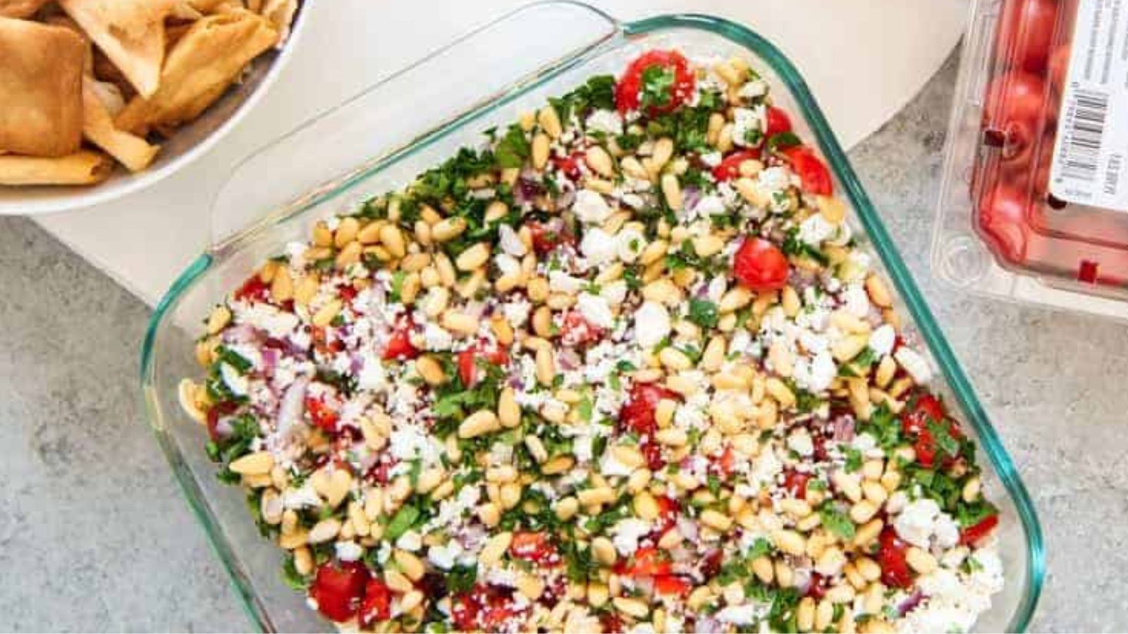 Easy Greek 7 Layer Dip