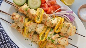 Greek Chicken Kabobs