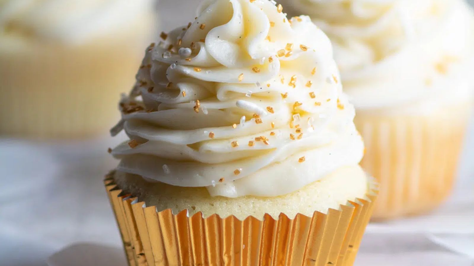 Vanilla Bean Cupcakes