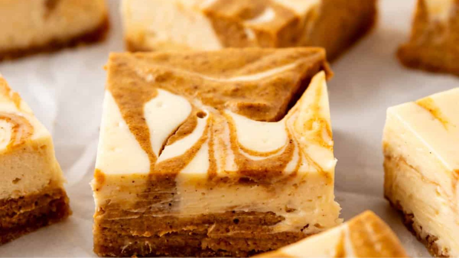 Pumpkin Cheesecake Bars