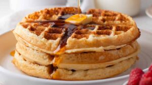 Crispy Belgian Waffle Recipe