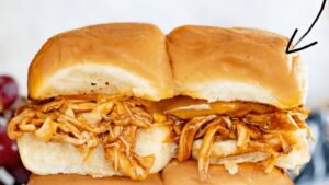 Pulled Chicken Sandwiches