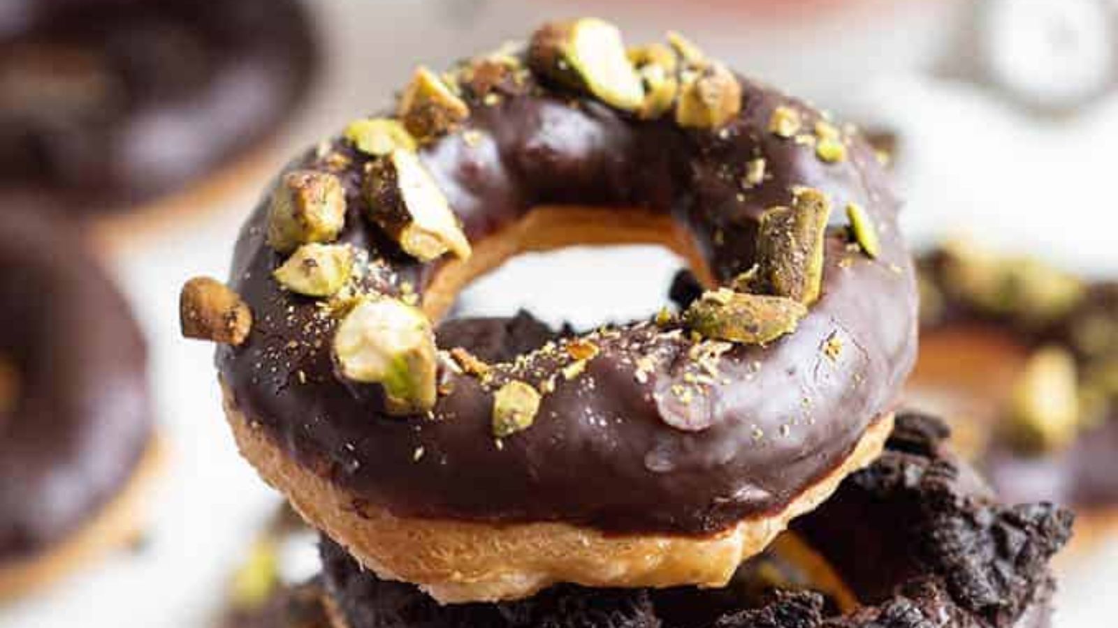 Chocolate Puff Pastry Donuts