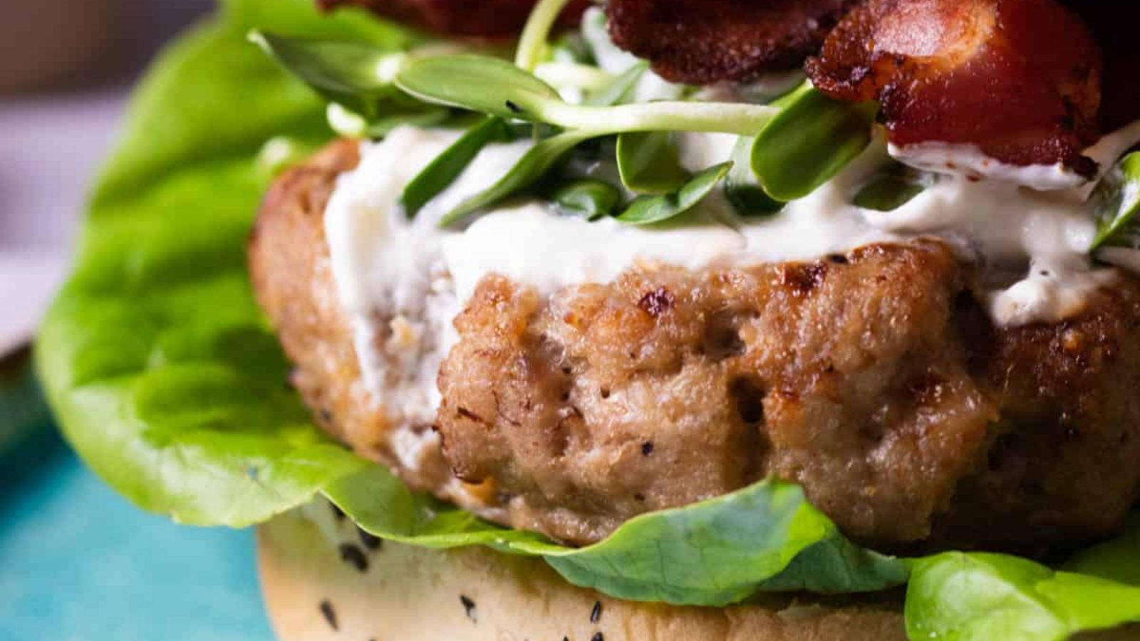 Juicy Air Fryer Turkey Burgers