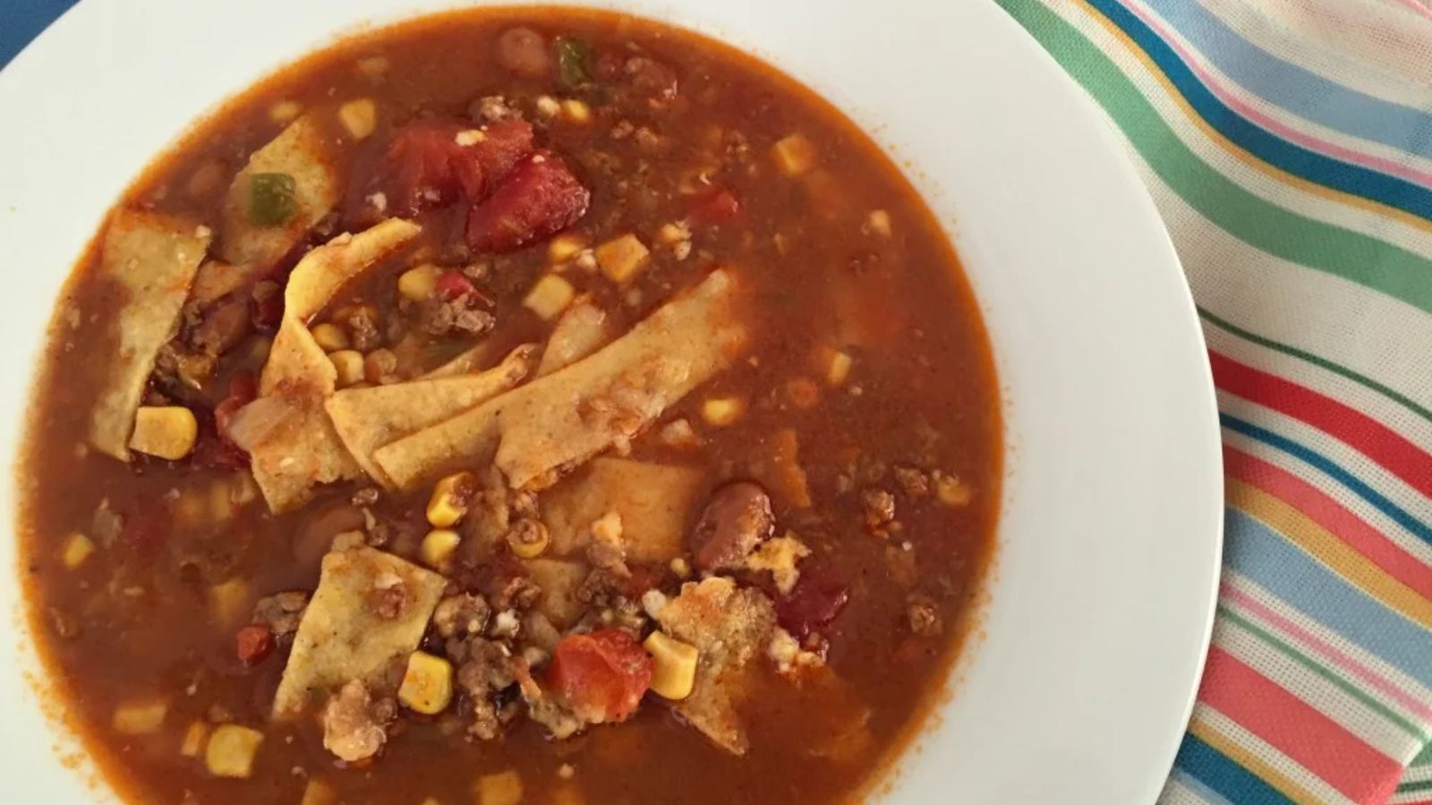 Beef Enchilada Soup