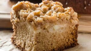 Apple Butterscotch Crumb Cake
