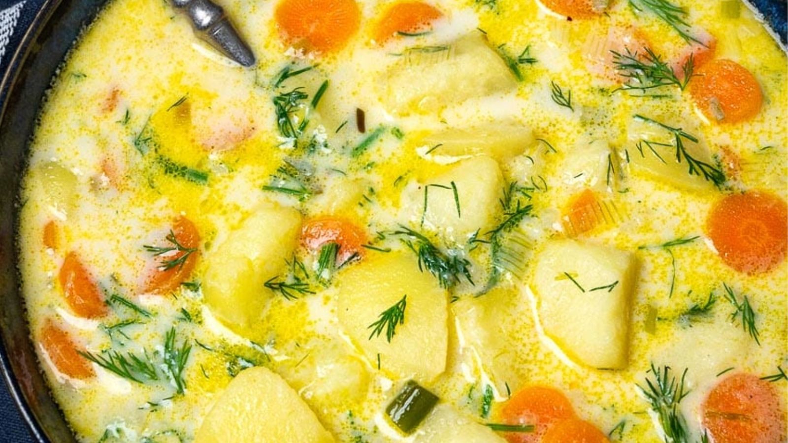 Creamy Potato Dill Soup (Zupa Koperkowa)