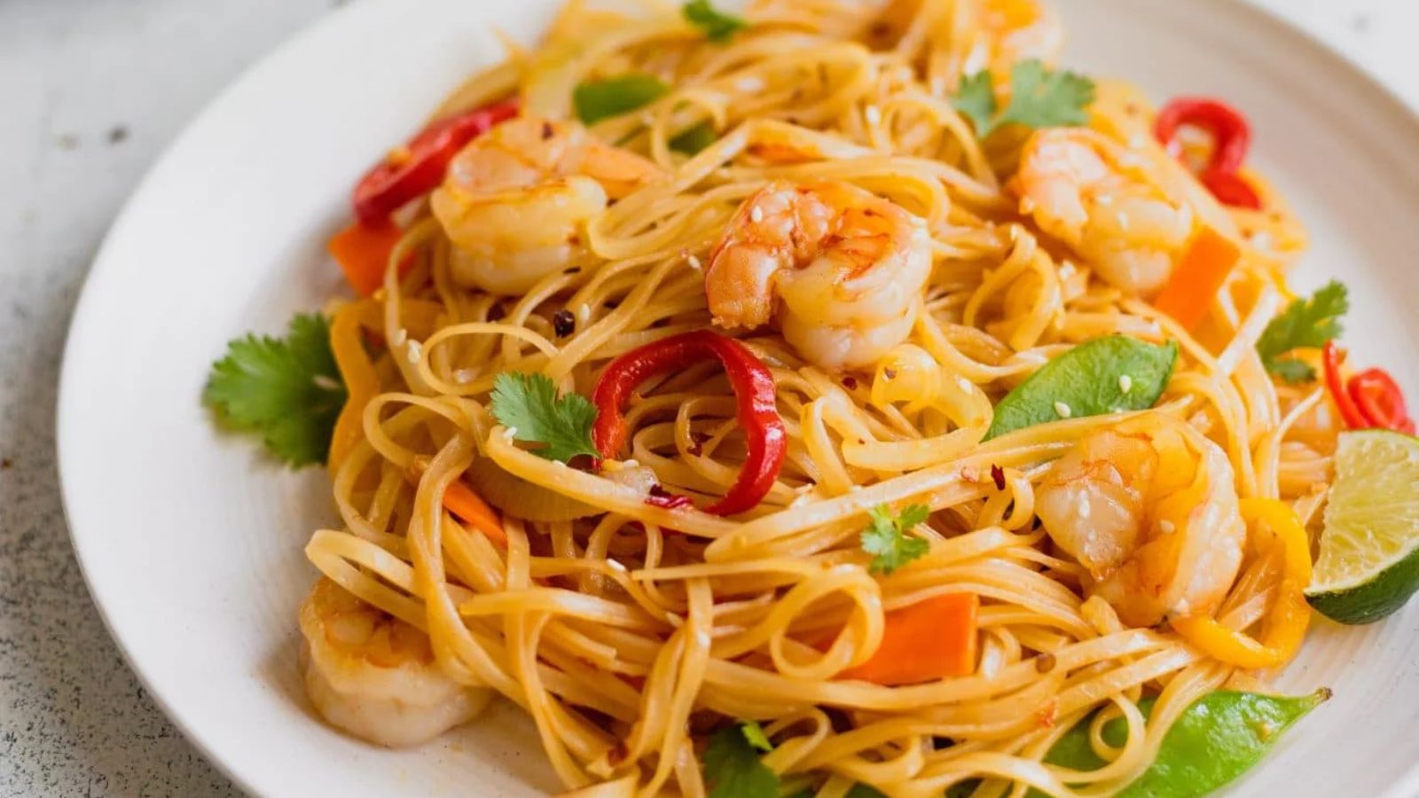 Spicy Shrimp Stir Fry