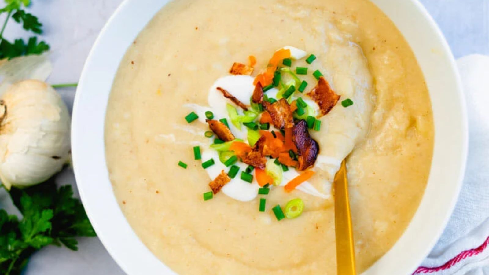 Creamy Vegan Potato Soup