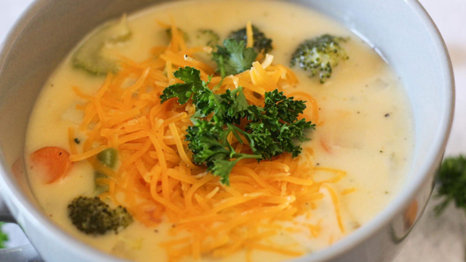 Broccoli Potato Cheese Soup