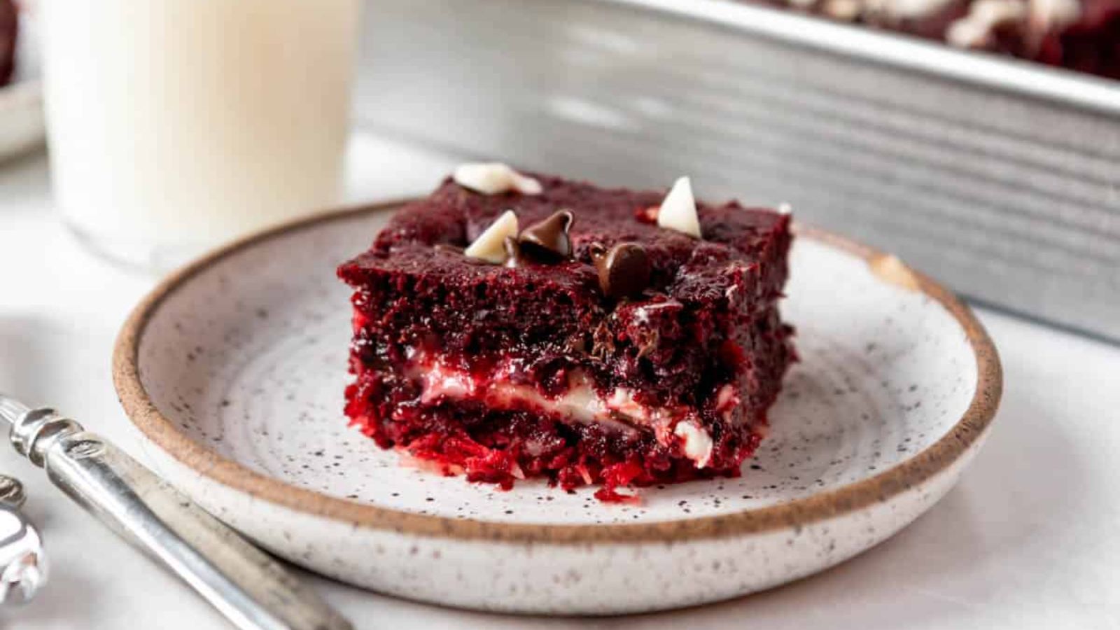 Red Velvet Earthquake Cake