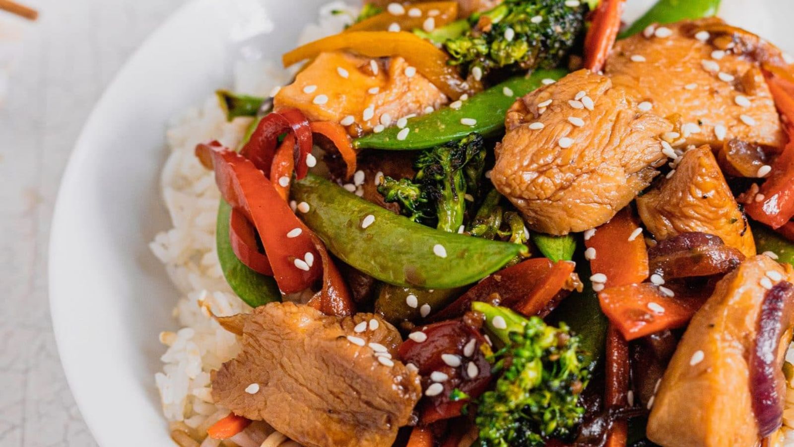 The Best Chicken and Veggie Stir Fry