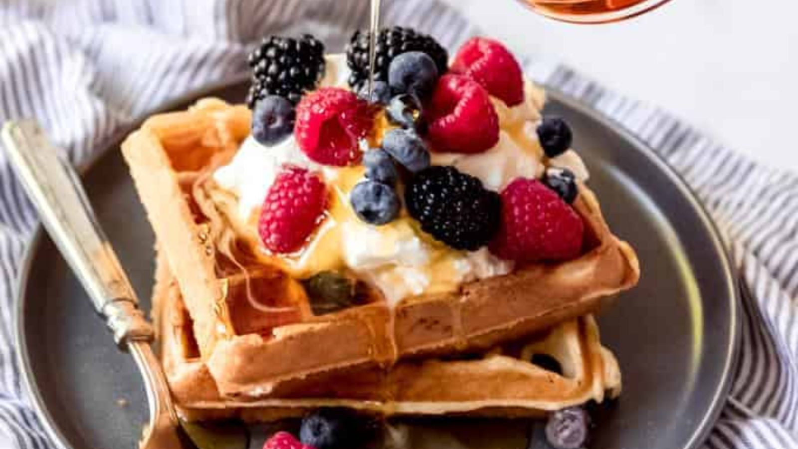 The Most Amazing Overnight Sourdough Waffles