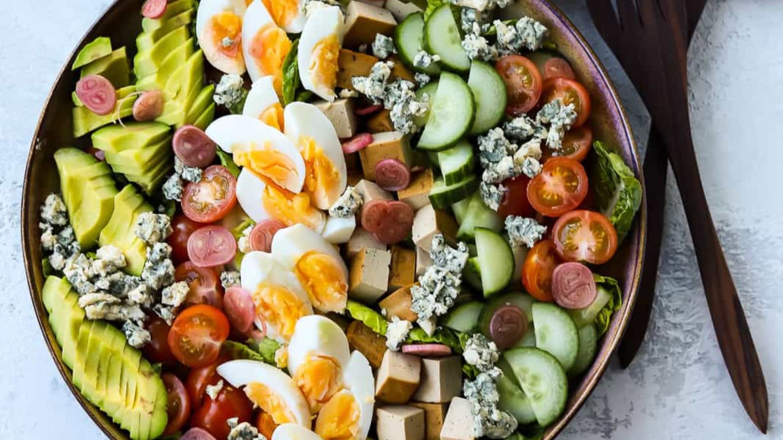 Vegetarian Cobb Salad