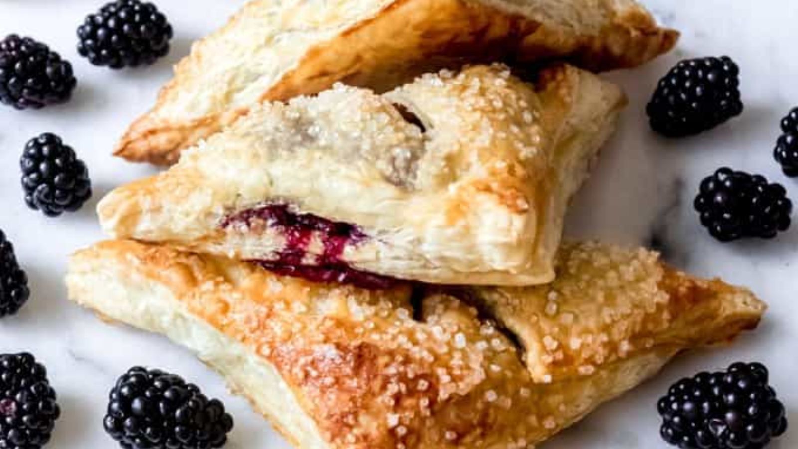 Easy Blackberry Turnovers