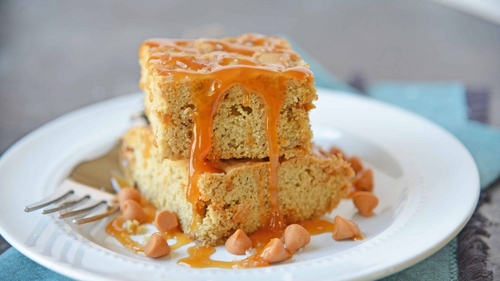 Butterscotch Blondie Brownies