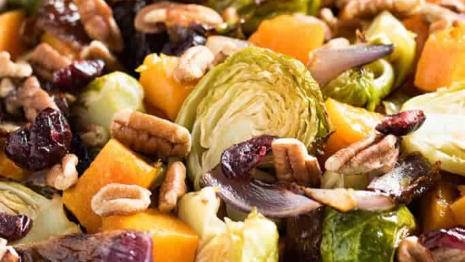 Cranberry Pecan Roasted Vegetables