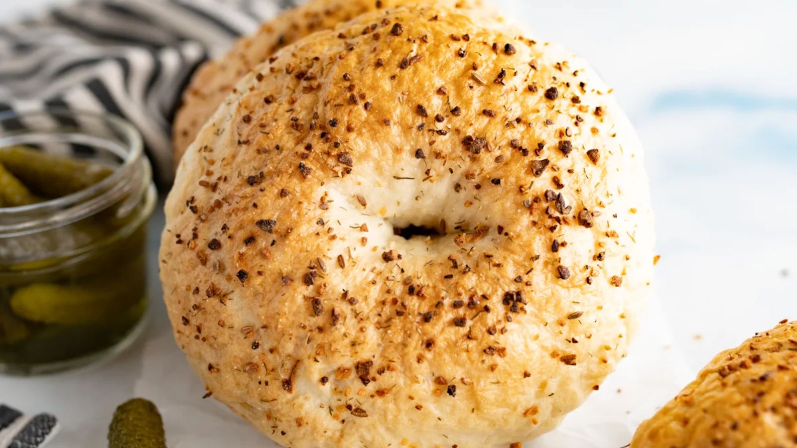 Everything Pickle Bagels