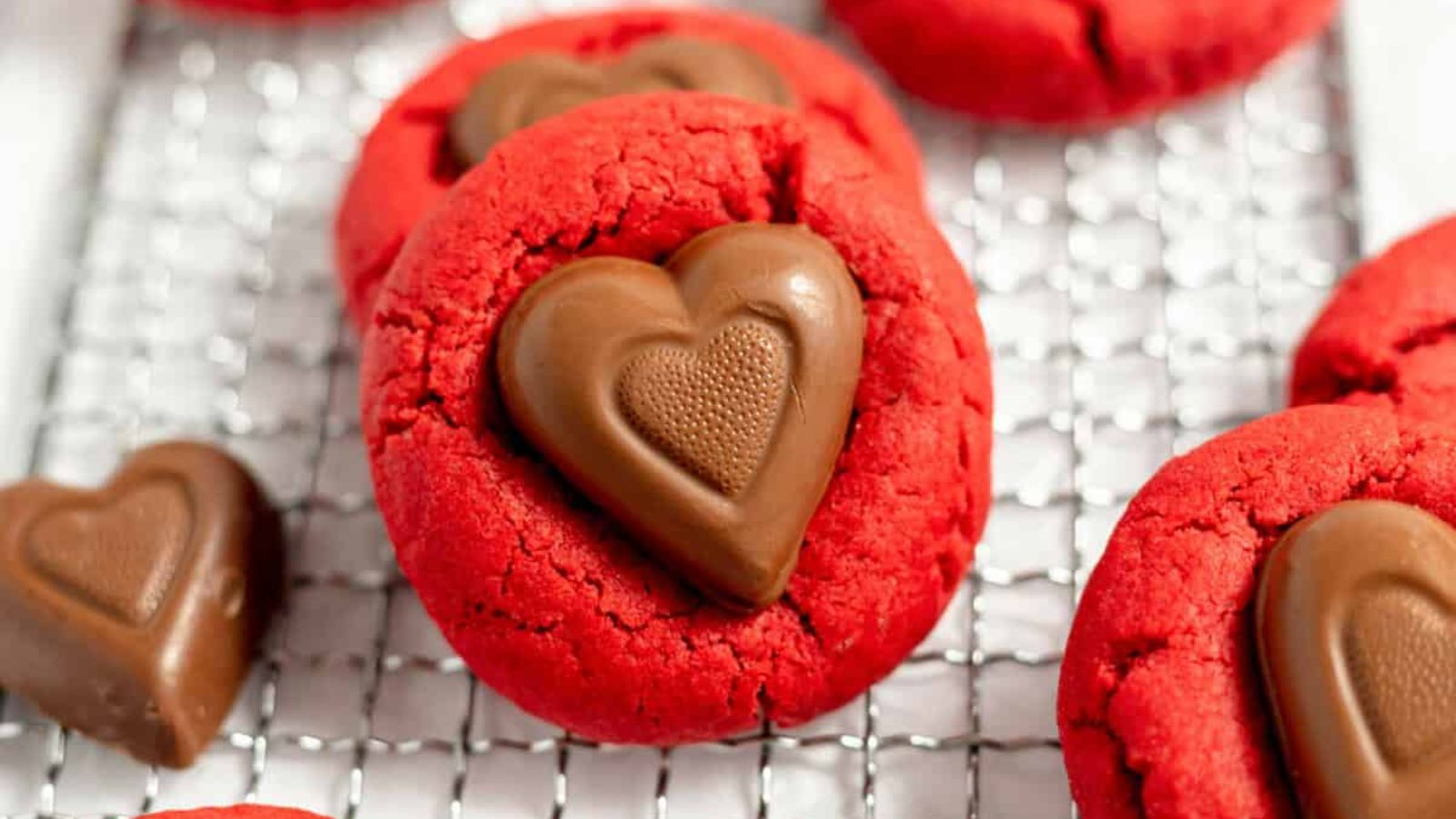 Red Velvet Kiss Cookies