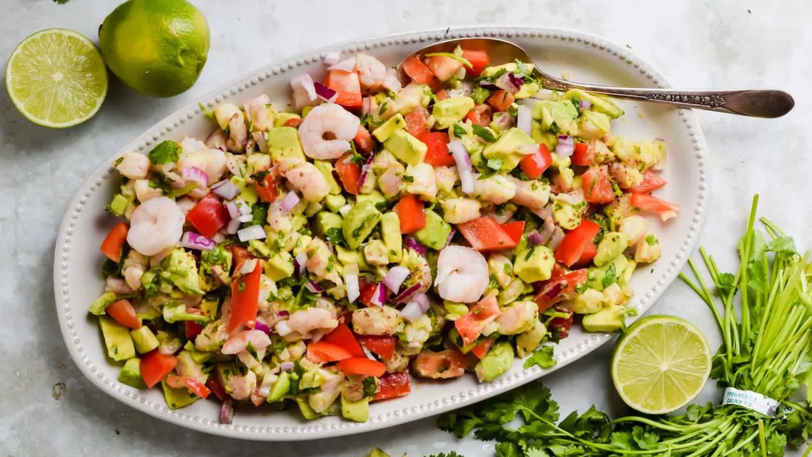 Avocado Shrimp Ceviche Salad