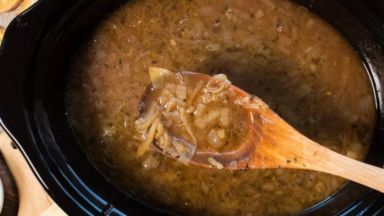 Slow Cooker French Onion Soup